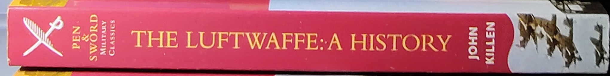 The LUFTWAFFE: A HISTORY  spine of book image