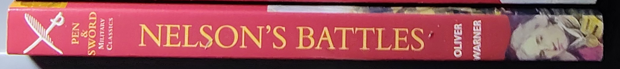 NELSON'S BATTLES  spine of book image