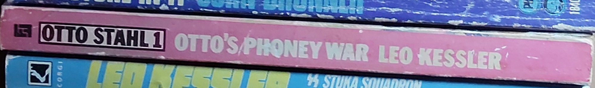 Leo Kessler  OTTO'S PHONEY WAR spine of book image