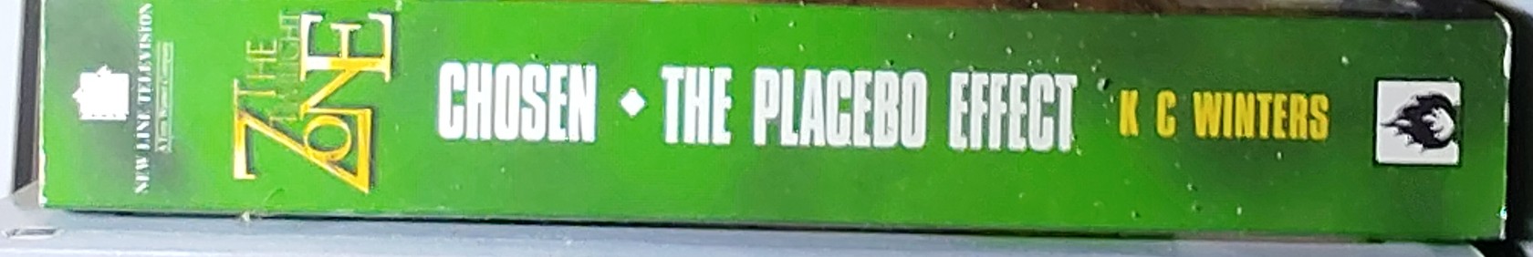 K.C. Winters  THE TWILIGHT ZONE: CHOSEN/ THE PLACEBO EFFECT spine of book image
