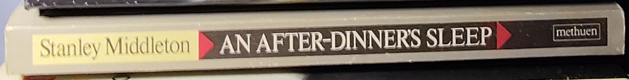 Stanley Middleton  AN AFTER-DINNER'S SLEEP spine of book image