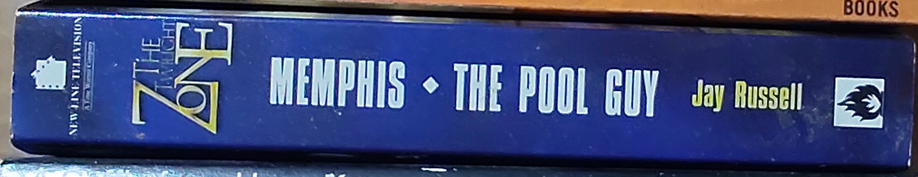 Jay Russell  THE TWILIGHT ZONE: MEMPHIS/ THE POOL GUY spine of book image