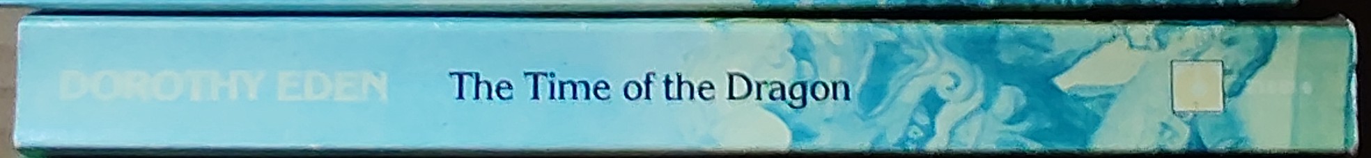 Dorothy Eden  THE TIME OF THE DRAGON spine of book image
