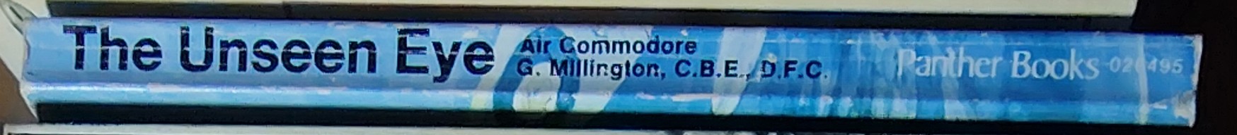 The UNSEEN EYE  spine of book image