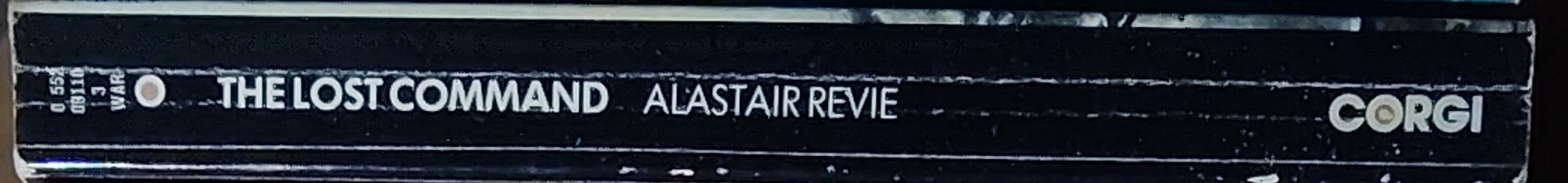 The LOST COMMAND  spine of book image