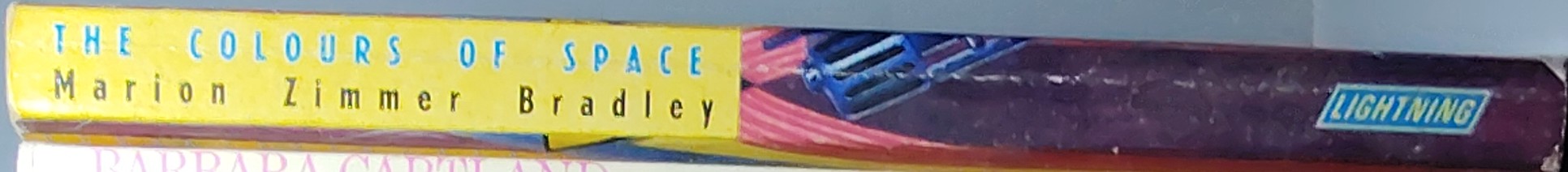 Marion Zimmer Bradley  THE COLOURS OF SPACE spine of book image