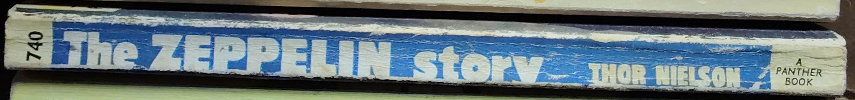 The ZEPPELIN STORY  spine of book image