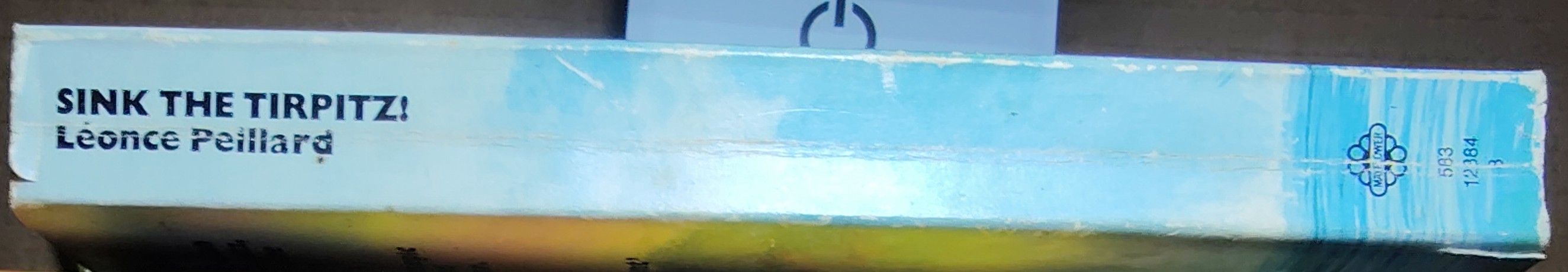 SINK THE TIRPITZ!  spine of book image