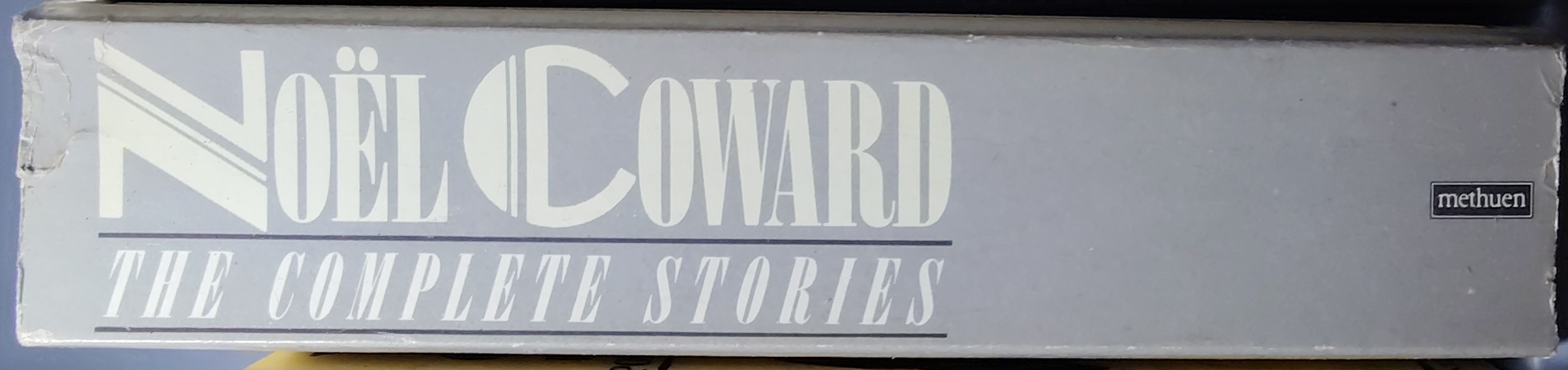 Noel Coward  THE COMPLETE STORIES (TV tie-in) spine of book image