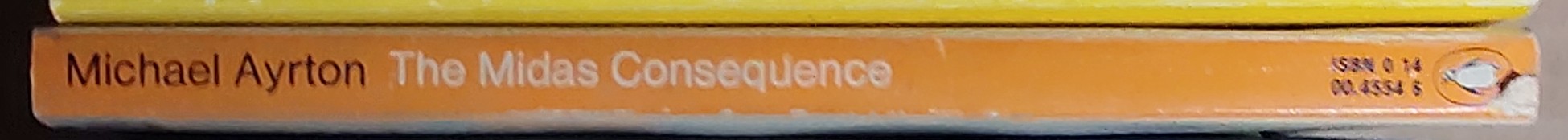 Michael Ayrton  THE MIDAS CONSEQUENCE spine of book image