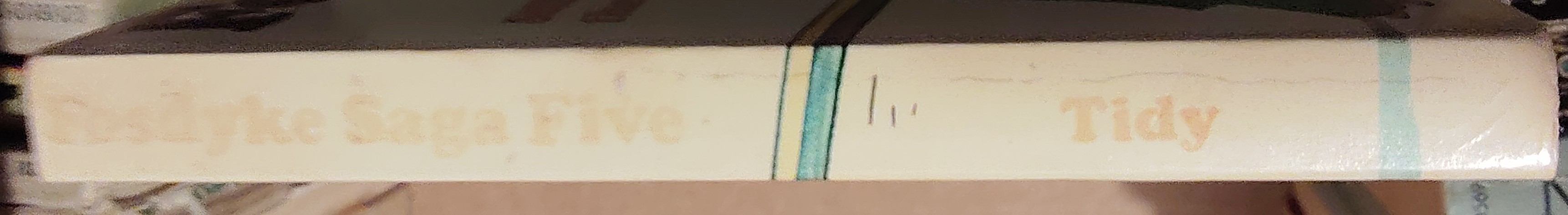 Bill Tidy  FOSDYKE SAGA. Book Five (5) spine of book image