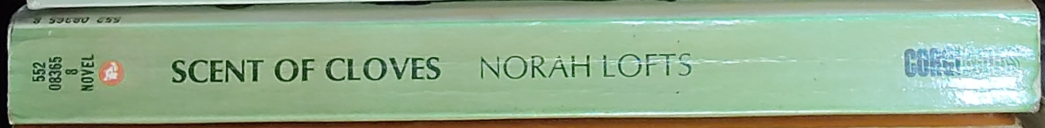 Norah Lofts  SCENT OF CLOVES spine of book image