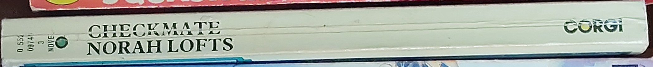 Norah Lofts  CHECKMATE spine of book image