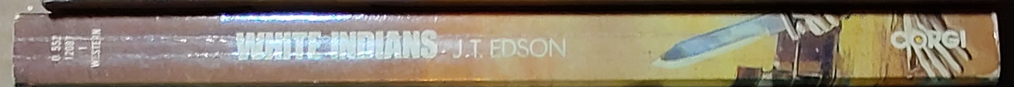 J.T. Edson  WHITE INDIANS spine of book image