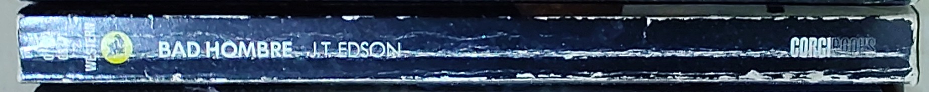 J.T. Edson  BAD HOMBRE spine of book image