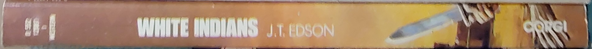 J.T. Edson  WHITE INDIANS spine of book image