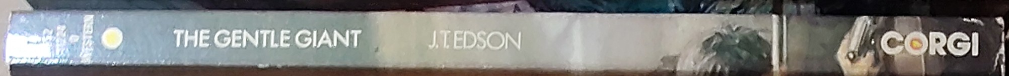 J.T. Edson  THE GENTLE GIANT spine of book image