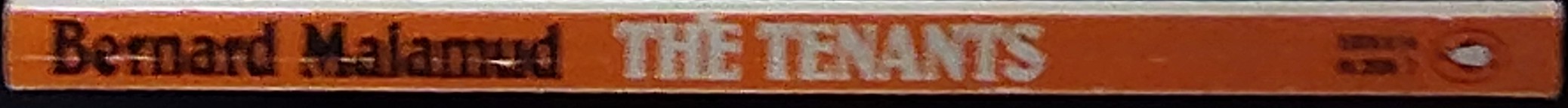 Bernard Malamud  THE TENANTS spine of book image