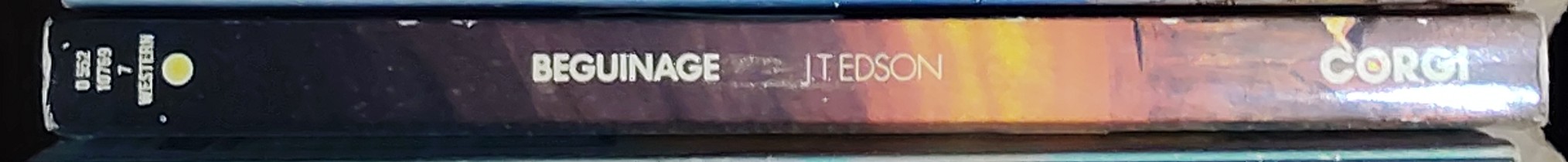 J.T. Edson  BEGUINAGE spine of book image