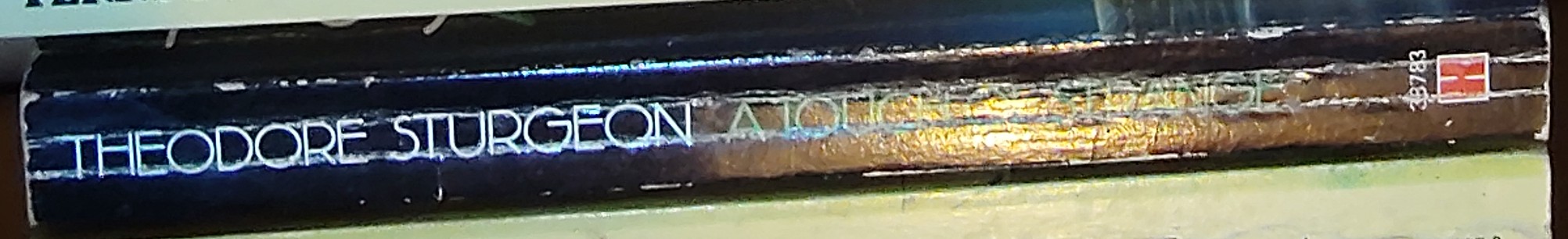 Theodore Sturgeon  A TOUCH OF STRANGE spine of book image