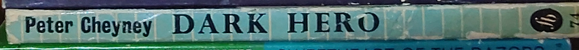 Peter Cheyney  DARK HERO spine of book image