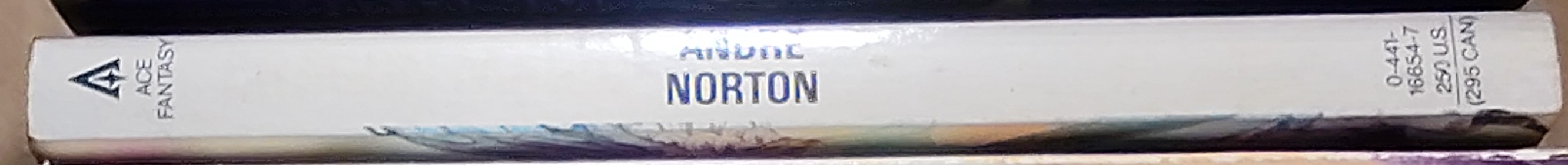 Andre Norton  DRAGON MAGIC spine of book image