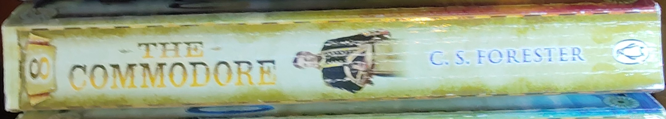 C.S. Forester  THE COMMODORE spine of book image