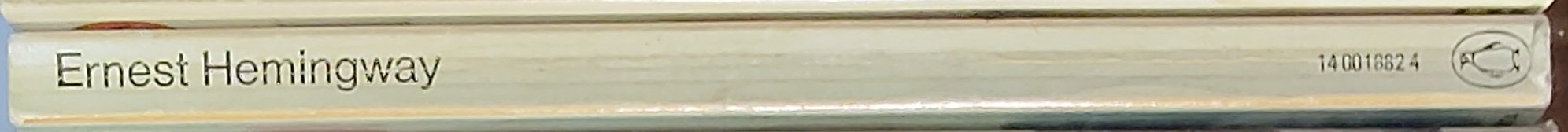 Ernest Hemingway  THE SNOWS OF KILIMANJARO spine of book image