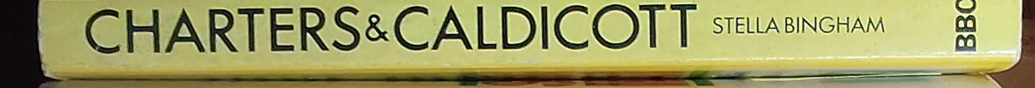 Stella Bingham  CHARTERS & CALDICOTT (BBC TV) spine of book image