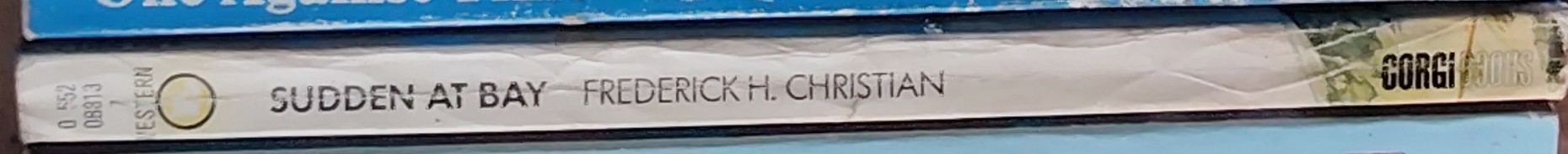Frederick H. Christian  SUDDEN AT BAY spine of book image