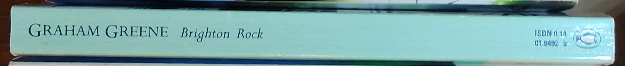 Graham Greene  BRIGHTON ROCK spine of book image
