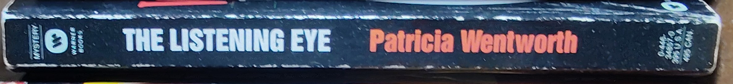 Patricia Wentworth  THE LISTENING EYE spine of book image