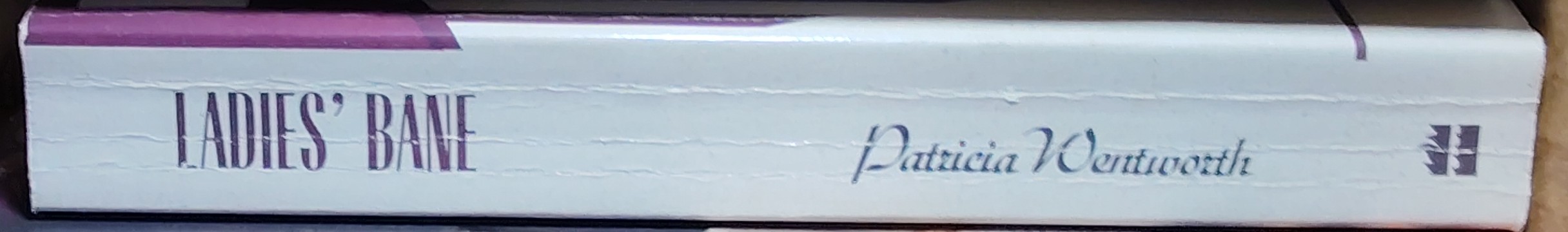 Patricia Wentworth  LADIES' BANE spine of book image