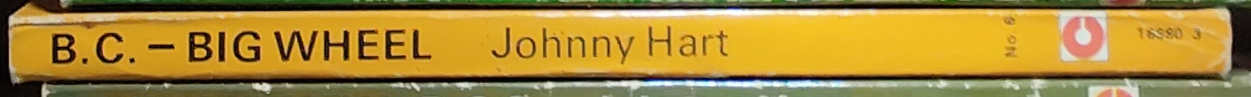 Johnny Hart  B.C. BIG WHEEL! spine of book image