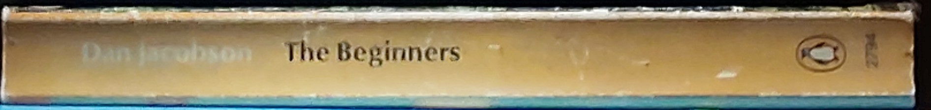 Dan Jacobson  THE BEGINNERS spine of book image