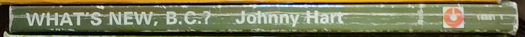 Johnny Hart  WHAT'S NEW, B.C.? spine of book image