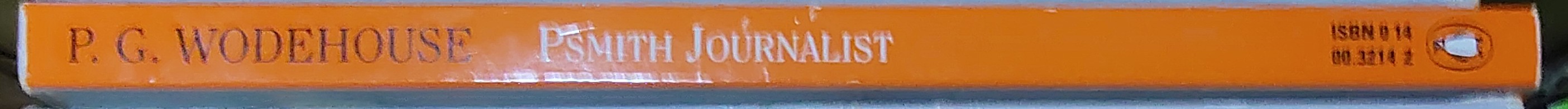 P.G. Wodehouse  PSMITH JOURNALIST spine of book image