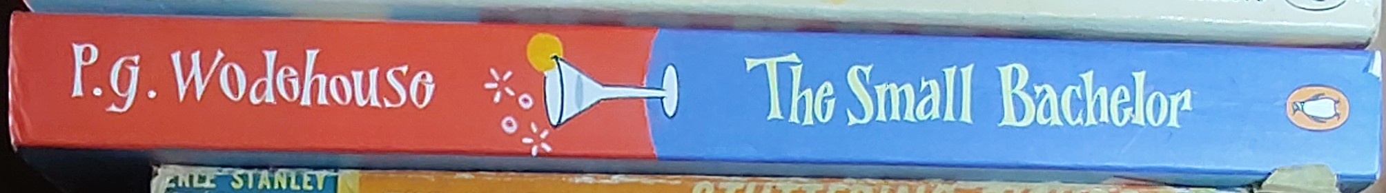 P.G. Wodehouse  THE SMALL BACHELOR spine of book image
