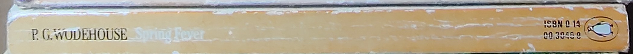 P.G. Wodehouse  SPRING FEVER spine of book image