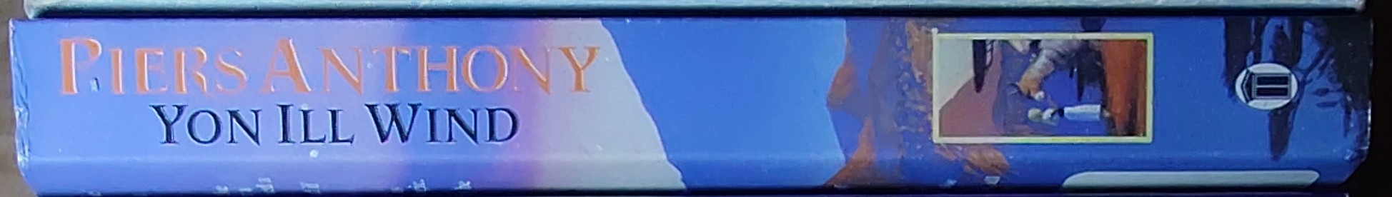 Piers Anthony  YON ILL WIND spine of book image