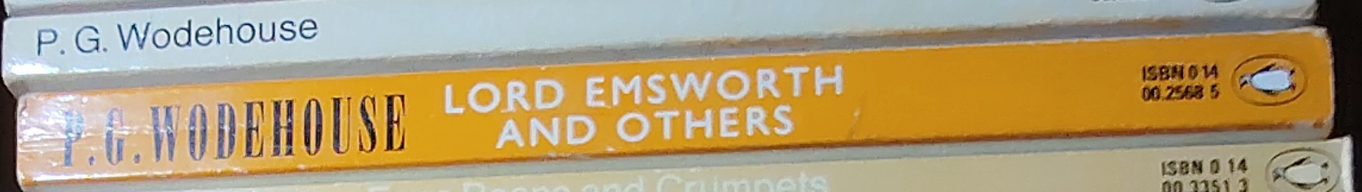 P.G. Wodehouse  LORD EMSWORTH AND OTHERS spine of book image