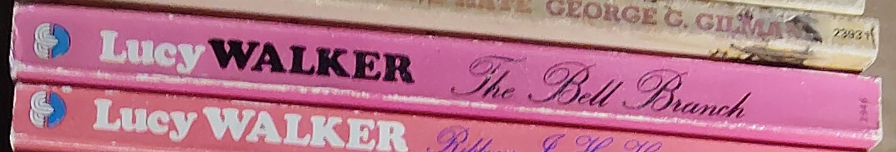 Lucy Walker  THE BELL BRANCH spine of book image