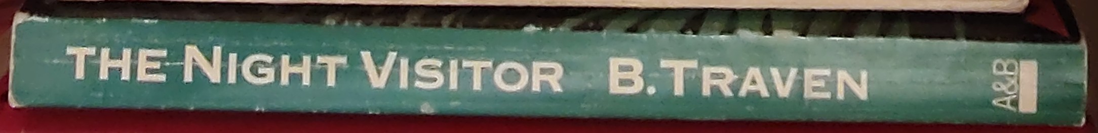 B. Traven  THE NIGHT VISITOR and Other Stories spine of book image