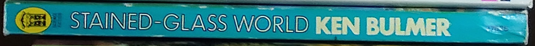 Kenneth Bulmer  STAINED-GLASS WORLD spine of book image