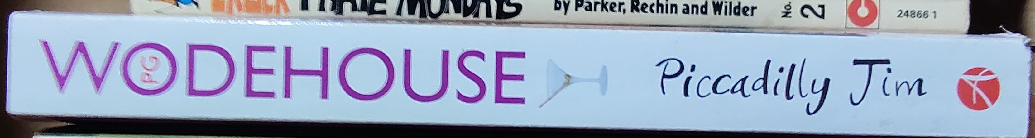 P.G. Wodehouse  PICCADILLY JIM spine of book image