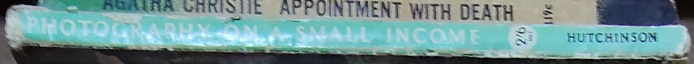 PHOTOGRAPHY ON A SMALL INCOME  spine of book image