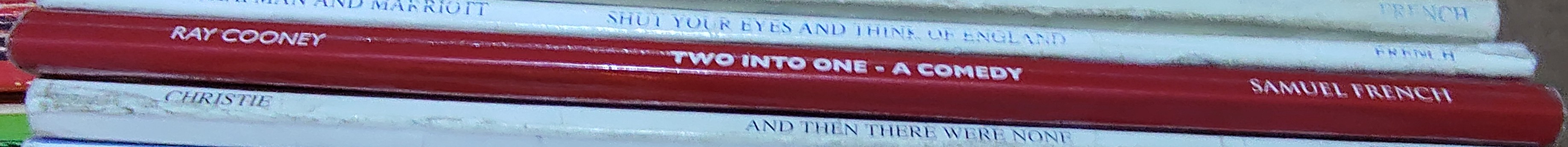 Ray Cooney  TWO INTO ONE - A Comedy spine of book image