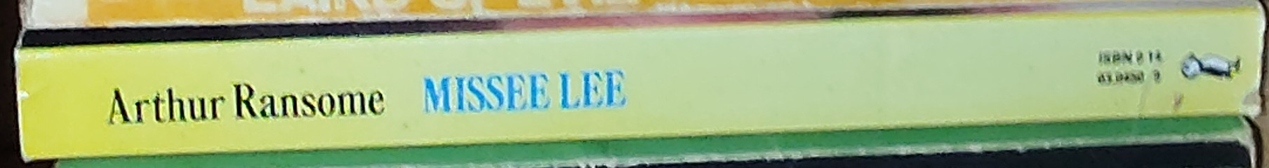 Arthur Ransome  MISSEE LEE spine of book image