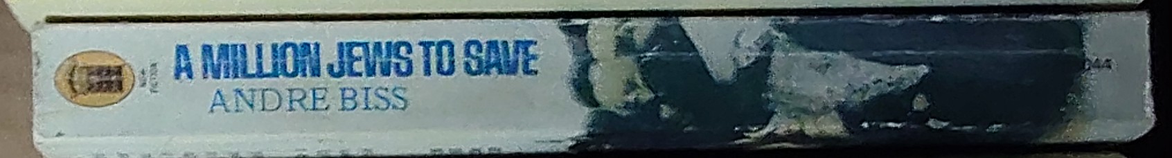 Andre Biss  A MILLION JEWS TO SAVE spine of book image