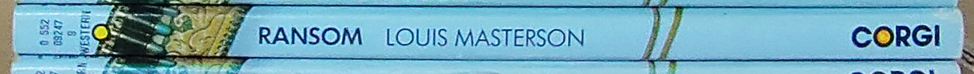 Louis Masterson  RANSOM spine of book image